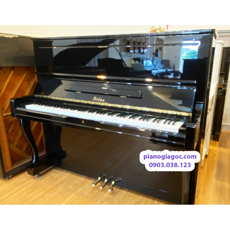 Đàn piano upright Atlas NA200 năm 1985